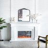 GlasFlength Decorative Wall Mirrors Baroque Inspired Full Length Mirror with Ornate Frame for Bathroom Living Room, Black, 24"*1.5"*36" - 4 of 4