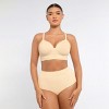 Feelingirl Women's Wireless Push-Up Seamless Comfort Full Coverage Bra - 2 of 4