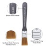 Unique Bargains Small Nylon Bristle Wall Treatment Tool Paint Brush with Wooden Handle 2 Pcs - 4 of 4