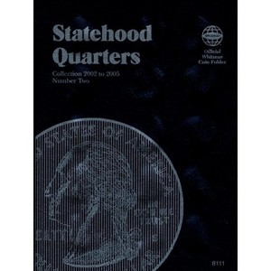 Official Whitman(r) Coin Folder - Statehood Quarters Collection #2: 2002-2005 - (Official Whitman Coin Folder) (Hardcover) - 1 of 1