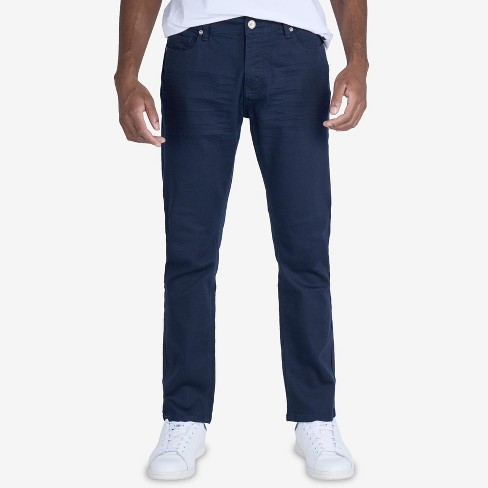 X Ray Men's Slim Fit Stretch Commuter Colored Pants In Navy Size 32x32 ...