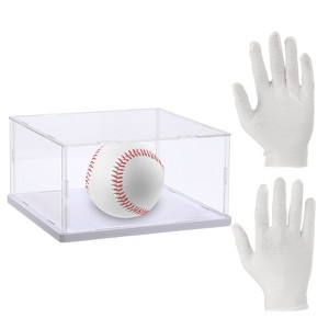 Unique Bargains Acrylic Dustproof Figure Doll Model Collectible Display Box - 1 of 4