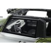 2022 Ford Bronco "By RTR" Silver Metallic and Black with Graphics 1/18 Model Car by GT Spirit - 2 of 4