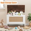 Storage Chest,Toy Chest for Boys Girls, Kids Wood Large Toy Box, Storage Bench with Hinge,Storage Trunk for Entryway, Living Room - 3 of 4