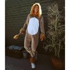 Tipsy Elves Men's Animal Halloween Costume - Comfy Adult Lion Jumpsuit with Hooded Mane, Ears, Faux Fur Cuffs and Tail - 4 of 4