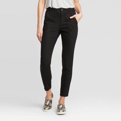 high rise chinos women's