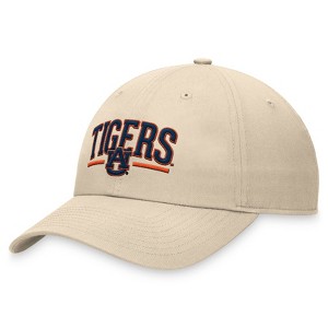 NCAA Auburn Tigers Unstructured Washed Cotton Twill Hat - Natural - 1 of 4
