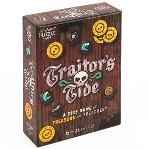 Professor Puzzle Traitor's Tide - Treasure & Treachery Dice Game, 10+ - 1 of 4
