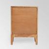 Amwiler Modern Acacia Wood Side Table Tan - Christopher Knight Home: Storage, No Assembly Required - image 4 of 4