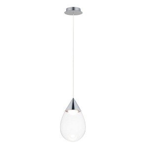 ET2 Lighting Dewdrop 1 - Light Pendant in  Polished Chrome - 1 of 4