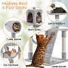 Yaheetech 54inch Cat Tree Condo Multilevel Cat Towers - 4 of 4