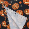 BLUEMING Mens Button Down Shirts Short Sleeve Halloween Graphic Tops Casual Shirt Palm Beach Shirts - 3 of 4