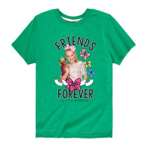 JoJo Siwa Friends Forever Short Sleeve Graphic T-Shirt - Kelly Green - 4T - 1 of 3