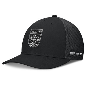 MLS Austin FC Black Structured Mesh Back Hat - 1 of 4