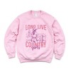 Long Live Country Girls Glitter -  Womens Graphic Sweatshirt - 3 of 4