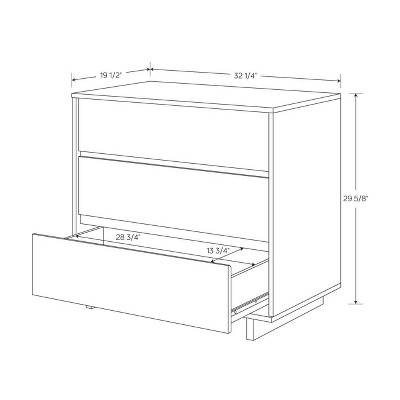Modern 3 Drawer Dresser Room Essentials? Sextoto Online Store