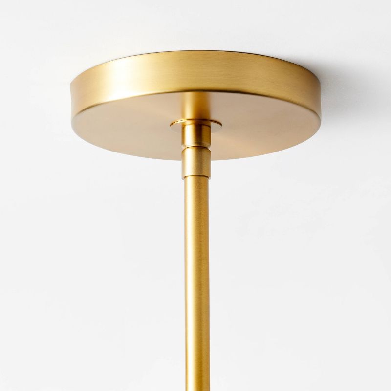 6-Light Ceiling Chandelier Brass - Threshold&#8482; designed with Studio McGee, 6 of 9