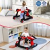 Infans 4-in-1 Baby Walker Foldable Activity Push Walker Adjustable Height Red - image 2 of 4