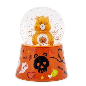 Silver Buffalo Care Bears Trick-Or-Sweet Bear Mini Light-Up Snow Globe | 3 Inches Tall - 1 of 4