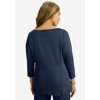 Jessica London Women's Plus Size Perfectease Boatneck Top - 3 of 4