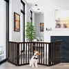 Pet Adobe Indoor Pet Gate - Folding Dog Gate for Stairs or Doorways - Freestanding Pet Fence for Cats and Dogs - 2 of 4