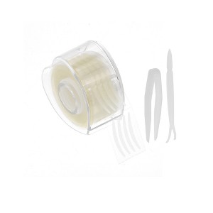 Unique Bargains Self-Adhesive Love Shape Eyelid Tape Skin Color 1 Set - 1 of 4