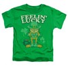 Garfield Feelin Lucky Toddler T-Shirt Kelly Green - 2 of 4