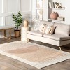 Nuloom Jobelle Modern Sunray Indoor Area Rug, 5' x 8', Rust - 2 of 4