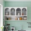 Bella Depot 47.25" Wall-mounted Glass Cabinet Storage - 2 of 4