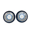 Country Living Set of 2 Ribbed Non-Slip Stainless Steel Pet Bowls – (24oz Each/Poseidon Blue) - 4 of 4
