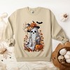 Simply Sage Market Women's Graphic Sweatshirt Floral Halloween Ghost - 3 of 4