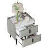 LIVAREEmlen Nightstand with 2 Drawers, Night Stand with Marble-Pattern Tabletop, Modern Beside Table for Bedroom, End Table for Living Room - 2 of 4