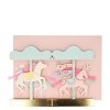 Meri Meri Carousel Stand-Up Birthday Card (Pack of 1) - image 2 of 2