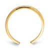 Black Bow Jewelry Flower/Scroll Toe Ring in 14K Yellow Gold - 2 of 4