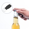 Unique Bargains Stainless Steel Portable Beer Soda Bottle Opener with Leather Handle for Bar Party - 3 of 4