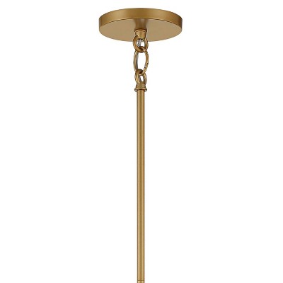 Sand Coal and Honey Gold 4-Light Modern Pendant