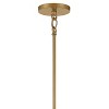 Minka Lavery Sand Coal Honey Gold Pendant Chandelier 19" Wide Industrial 4-Light Fixture for Dining Room House Foyer Kitchen Home - 4 of 4