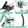 Infurnic Bicycles, 22 Inch Ladies Bicycle with Basket, Commute Bicycle Women Ladies, Green, 61"*24.41"*38.9" - 3 of 4