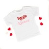 The Juniper Shop Hugs And Kisses Youth Short Sleeve Tee - 2 of 3