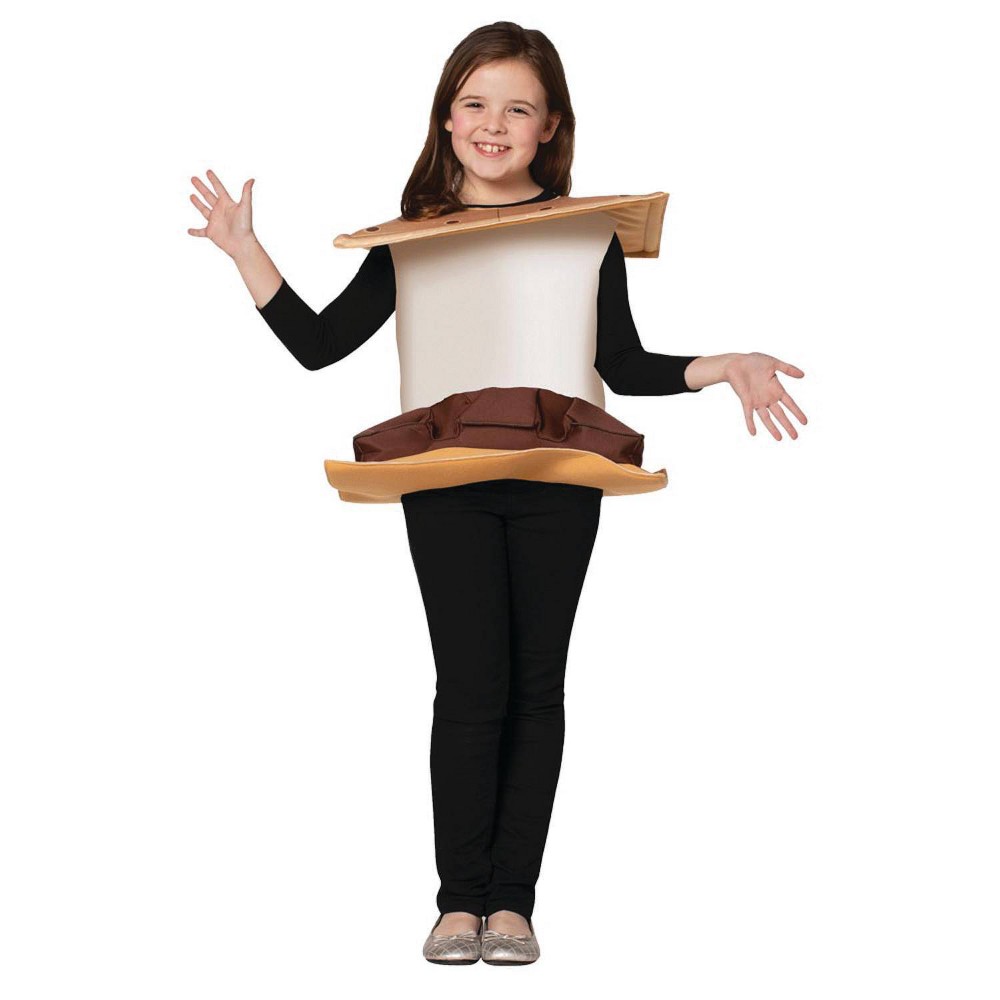 Imposta Costumes Kids' S'Mores Costume Bodysuit Brown