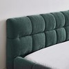 Queen Size Upholstered Bed Frame with Thick Fabric - 4 of 4