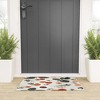 Menina Lisboa Peaches White Flowers Welcome Mat - Deny Designs - 2 of 3