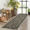 Washable Rug for Living Room Vintage Traditional Area Rugs for Bedroom Soft Non Slip Thin Stain Resistant Carpet Indoor - 2 of 4