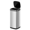 EKO 80L EcoSmart Sensor Trash Can no liner - 3 of 4