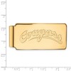 Black Bow Jewelry 14k Yellow Gold Plated Sterling Silver Washington State Cougars NCAA Money Clip - image 2 of 3