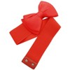 INSPIRE CHIC Women's PU Leather Elastic Band Bowknot Decor Stretch Belt 2 Pcs - 3 of 4