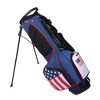 Prosimmon Golf DRK 7 inch  Lightweight Golf Stand Bag with Dual Straps - USA Flag - 2 of 4