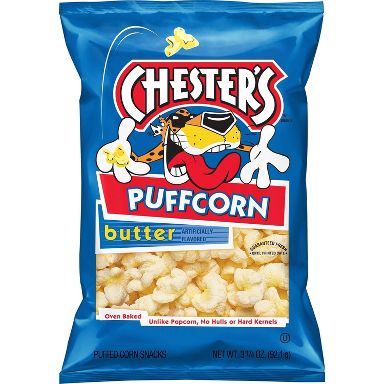 Chester's Puffcorn Butter Puffed Corn Snacks - 3.25oz