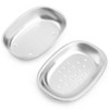 The Lakeside Collection Soap Dish Holder Stainless Steel Double Layer Draining 2pc - 2 of 4