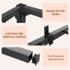 Bed Frame, Metal Platform, bearing 800 Lbs Capacity, Tool-Free Assembly with Reinforced Iron Slats & Legs - 4 of 4